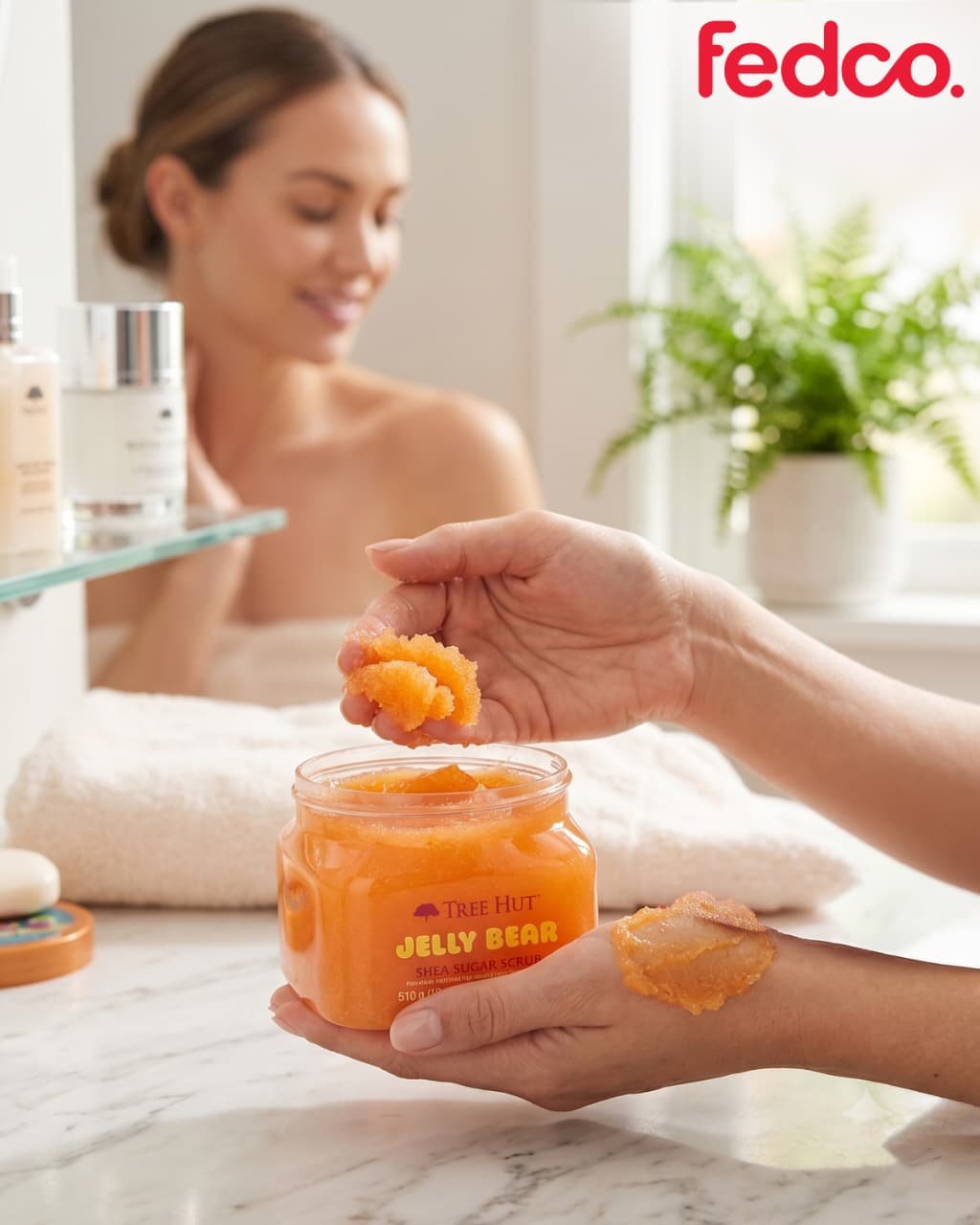 Tree Hut Jelly Bear Shea Sugar Scrub