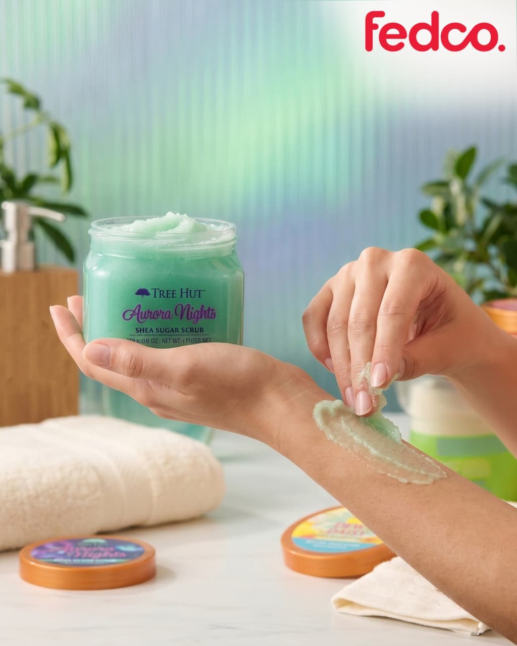 Tree Hut Aurora Nights Shea Sugar Scrub