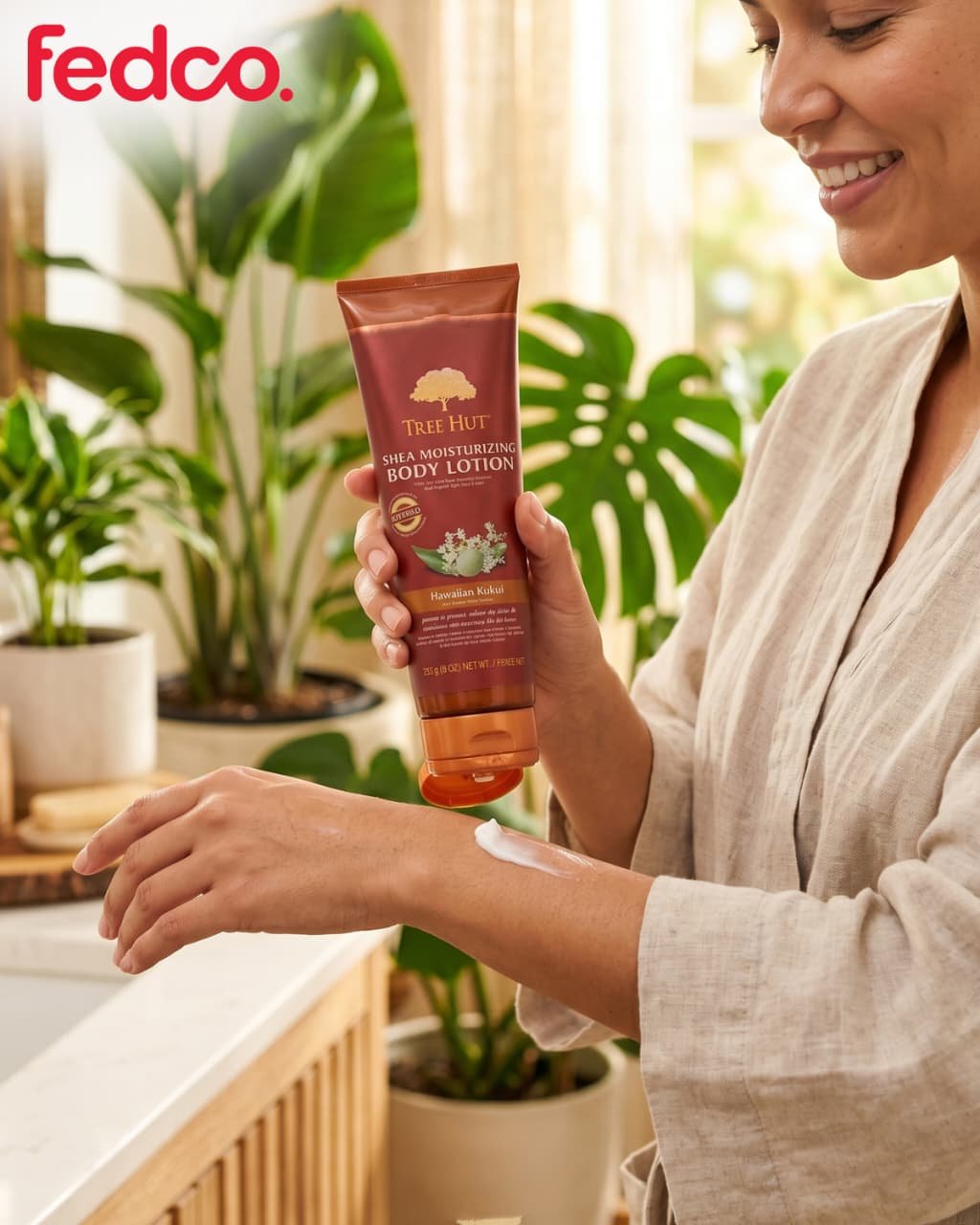 Tree Hut Shea Moisturizing Body Lotion Hawaiian Kukui