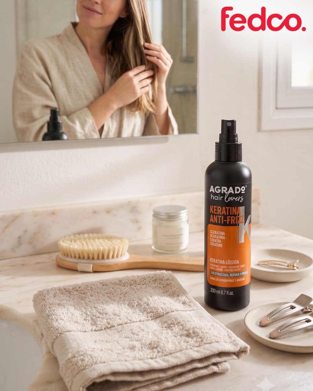 Agrado Keratina Líquida Anti-Frizz
