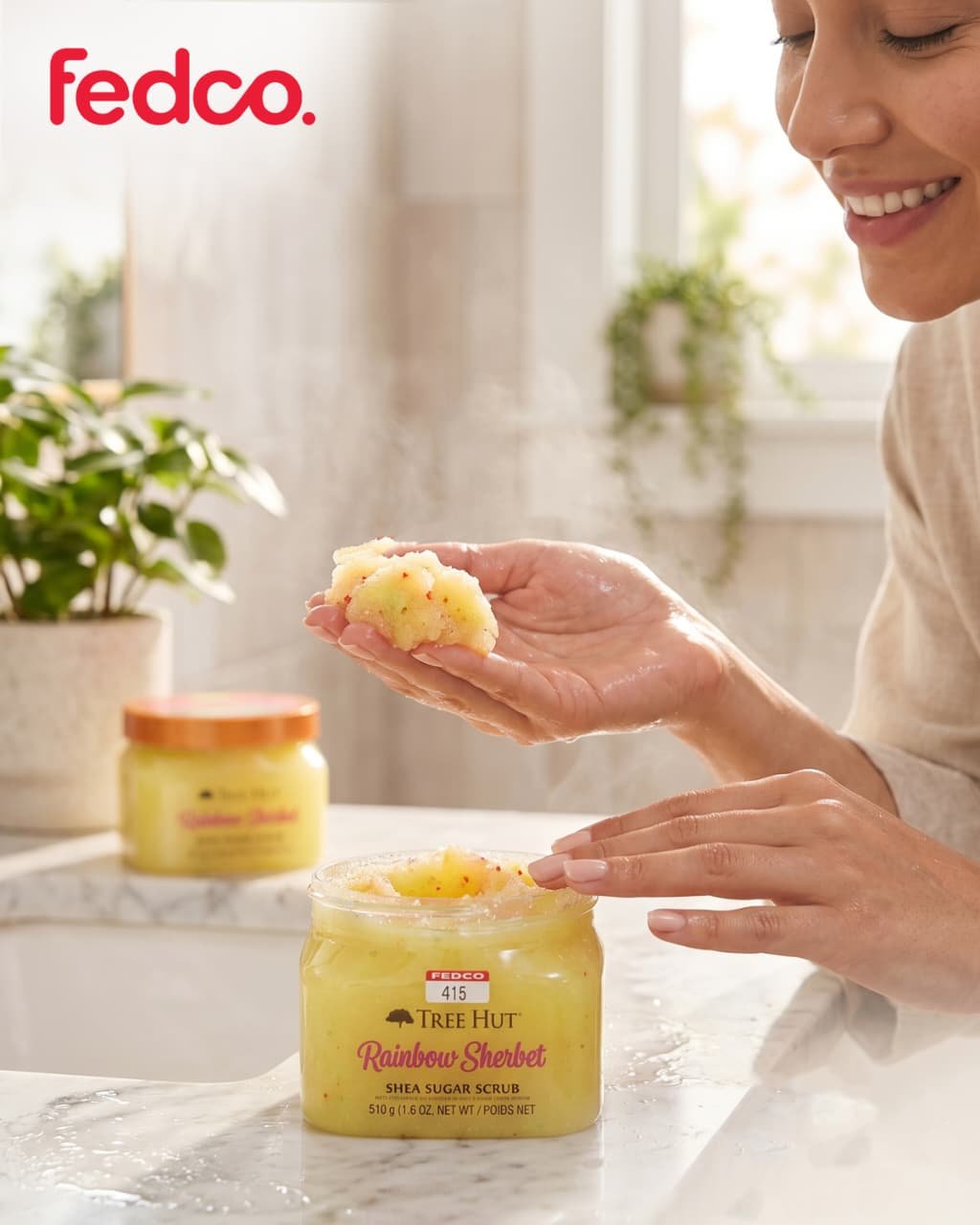 Tree Hut Rainbow Sherbet Shea Sugar Scrub